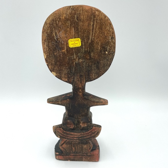 Wooden Ashanti Fertility Doll Statue - Picture 7 of 11